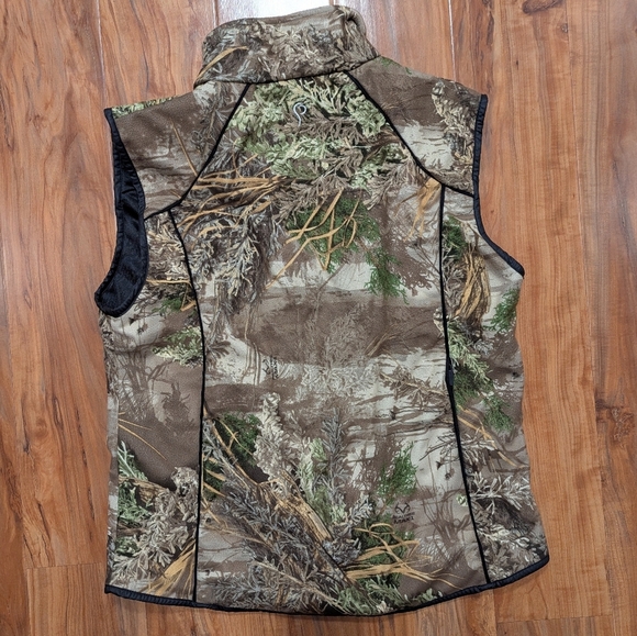 Prois Hunting Apparel Women's Small Realtree Camouflage Fleece Vest Like New - Picture 5 of 8